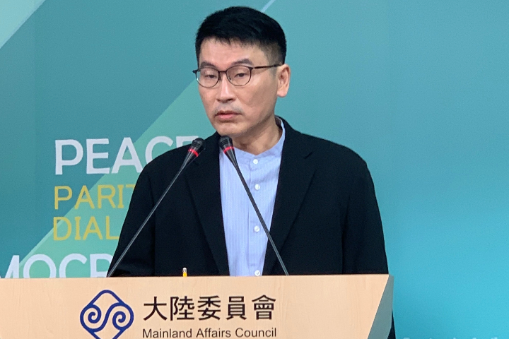 陸委會副主委梁文傑今天（17日）稱，罷免案結果只與立委個人表現有關，跟反共訴求無關。圖/記者高陸攝