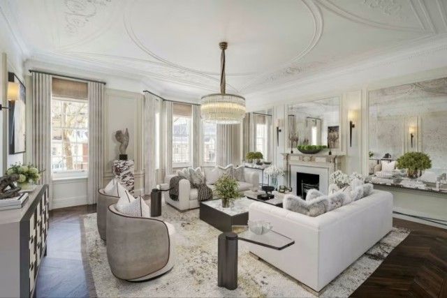 圖為毫宅的客廳。圖／取自搜狐