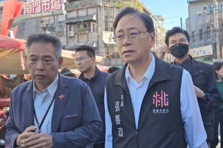 張善政首度鬆口拚連任　喊話「一定要有信心」　綠營：會找最強人選迎戰