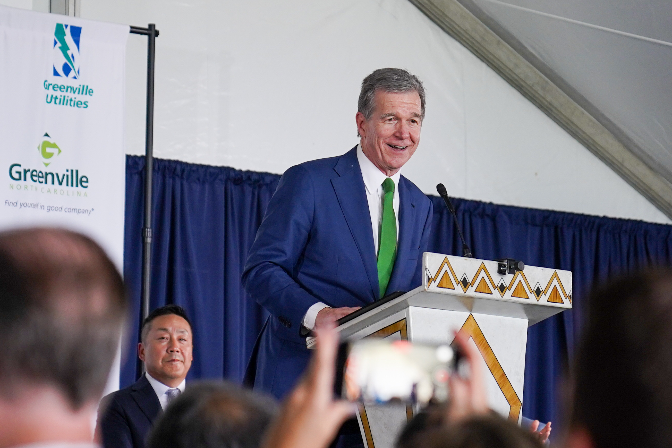 北卡羅來納州州長庫柏。圖/取自Governor Roy Cooper  @NC_Governor