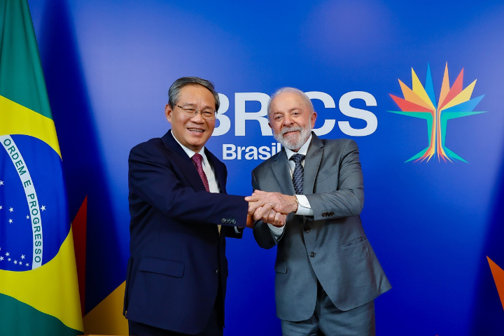 金磚登場！大陸總理李強會巴西總統魯拉 高唱多邊自由貿易 強化AI、航太合作