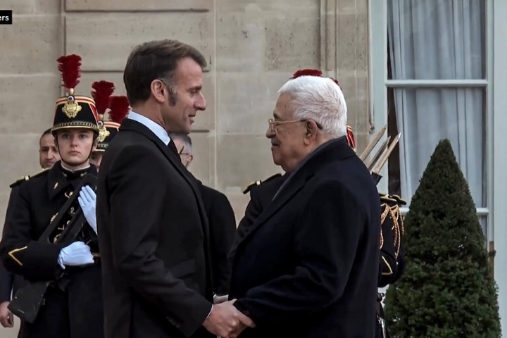 馬克宏：法國將協助巴勒斯坦起草憲法　並援助加薩1億歐元