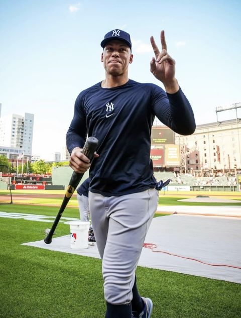  「法官」賈吉領軍的紐約洋基，在MLB打擊火力幫排在第4。圖/取自紐約洋基IG