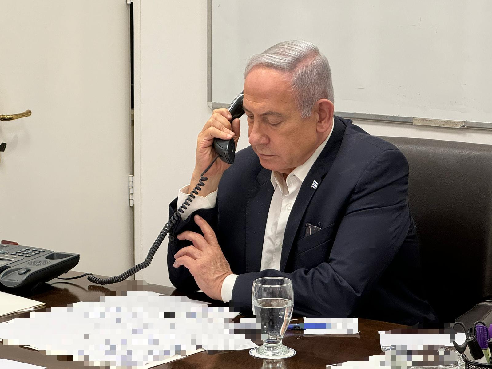 據美媒報導，拜登警告納坦雅胡，華府反對以色列任何對伊朗的反擊行動。圖/取自Prime Minister of Israel@IsraeliPM