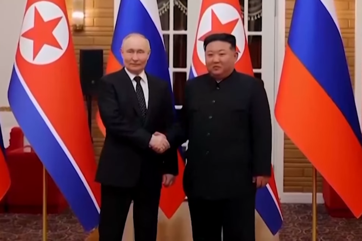 金正恩向普丁發新年賀電　稱珍惜雙方「同一戰壕中共享鮮血」關係