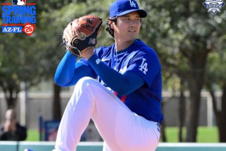 大谷翔平火球回歸　春訓登板飆160公里助道奇勝巨人
