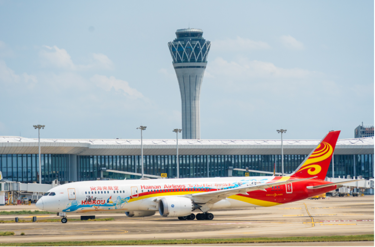 第七航權的開放，進一步提升海南的國際空運樞紐地位。圖/取自海南日報