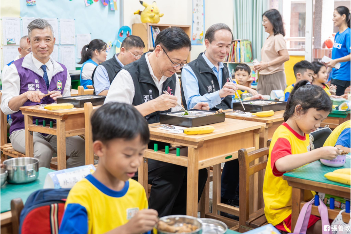 國中小營養午餐免費從台北擴及台中、高雄  開第一槍的其實是桃園