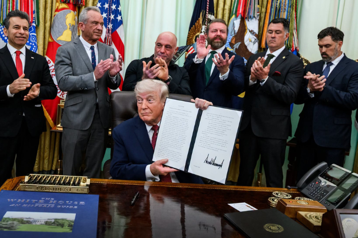 川普簽行政命令加速推動迷幻藥研究　開玩笑問：我可以來一點嗎？