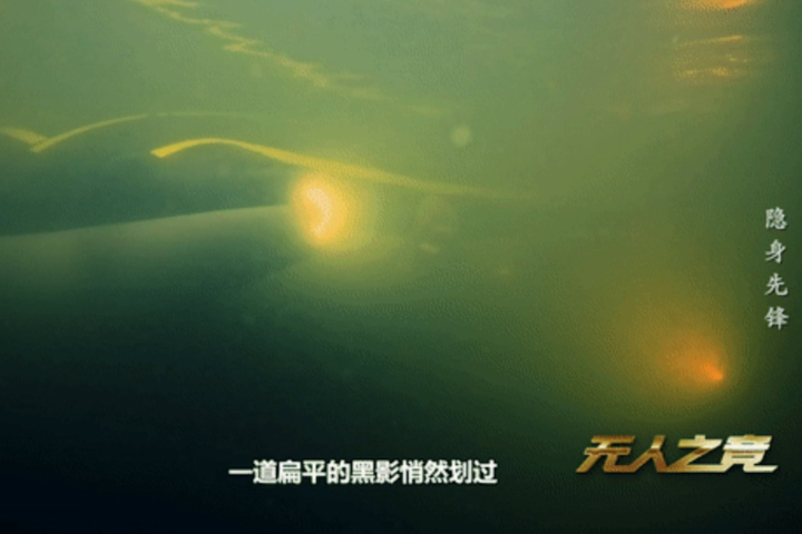 共軍仿生蝠鲼（魔鬼魚）柔體潛水器能精準探測爆炸物，且能實現聲納隱身。圖/取自央視