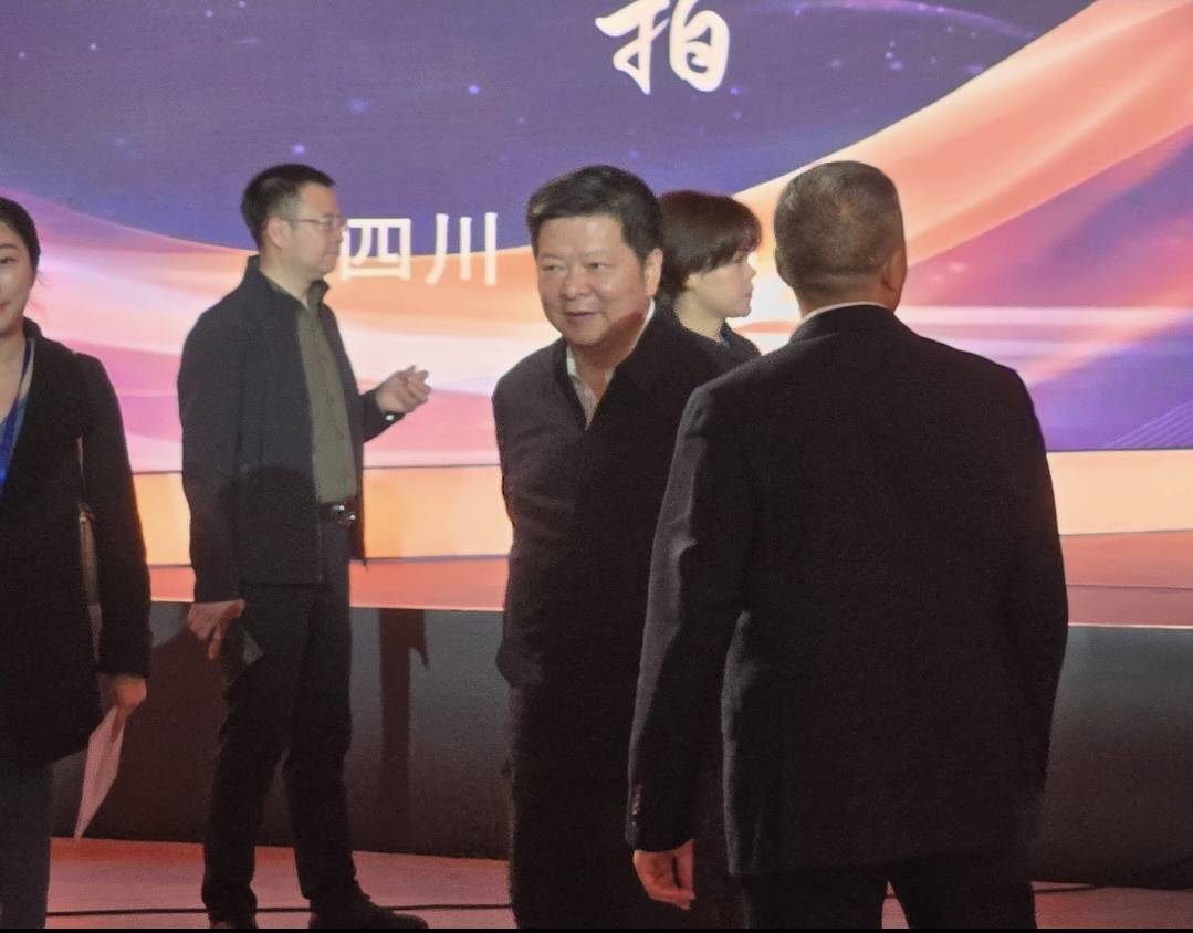 海協會常務副會長龍明彪20日出席「文昌杯」兩岸青年短視頻大賽頒獎晚會。圖/記者宋秉忠攝