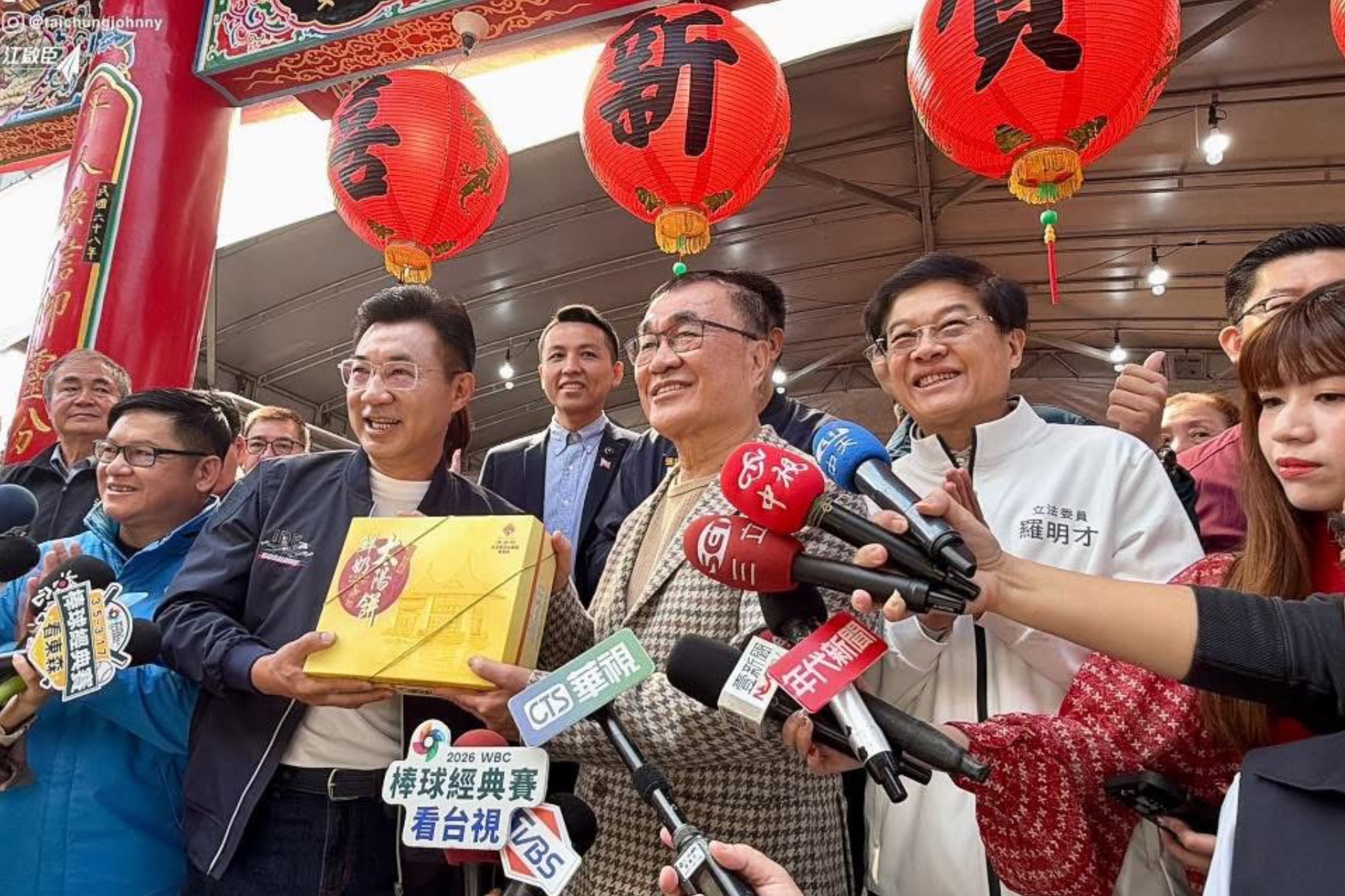 被問是否羨慕李四川經協調順利出戰新北市　江啟臣：有勞黨中央了