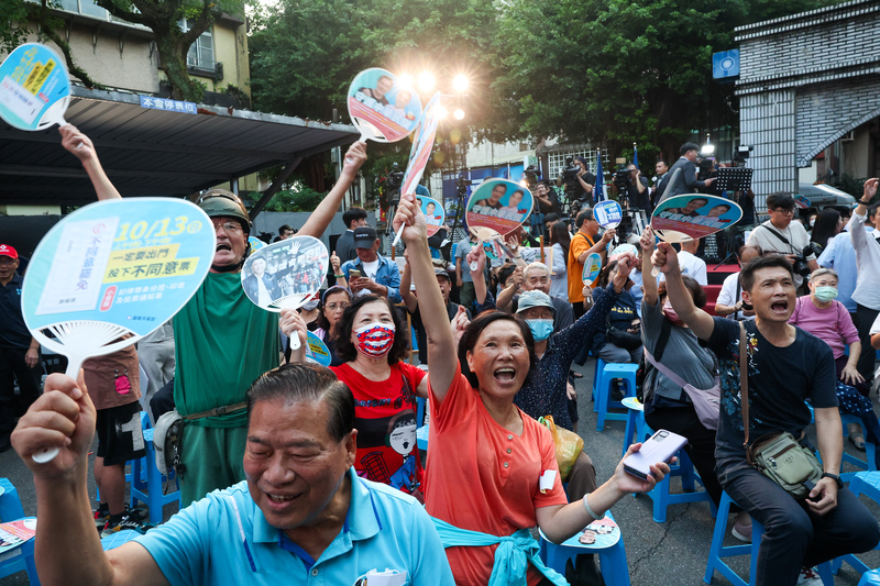 基隆市長罷免案，在國民黨大咖齊出，全黨力挺的情況下未能過關。圖/中央社