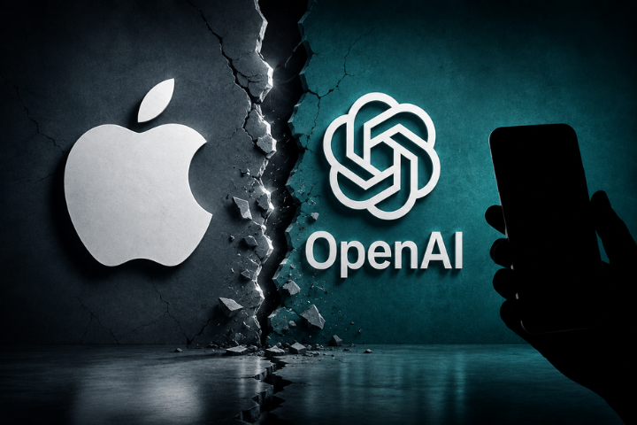 兩年合作關係現裂痕　消息人士：OpenAI考慮對蘋果採取法律行動