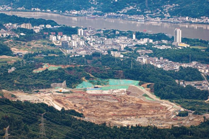 中國大陸三峽水運新通道工程，總投資達772億元人民幣。圖/取自新華社