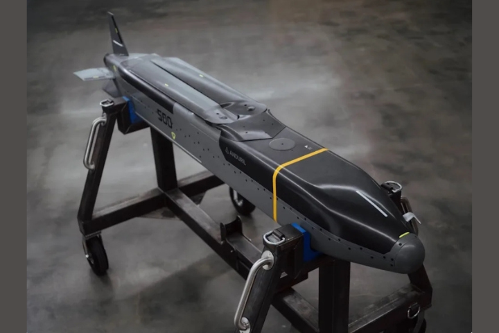 美製「梭魚-500」（Barracuda-500）低成本空射巡弋飛彈。圖/取自Anduril官網