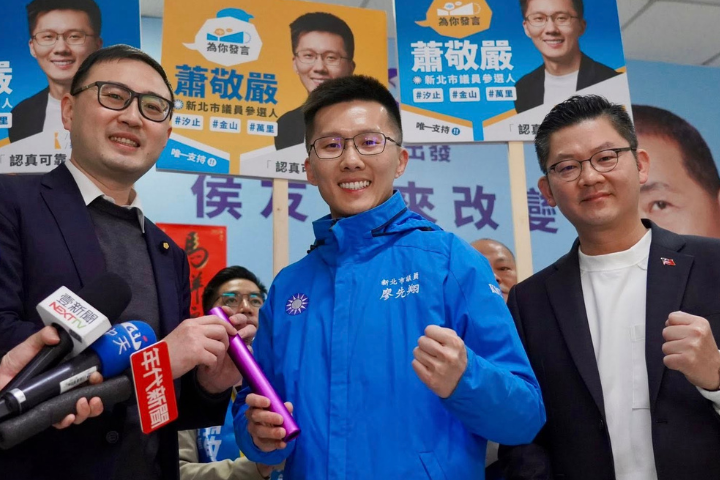 黑金重返藍營？李乾龍麻吉之子護航蕭敬嚴　被起底是「買票賄選仔」