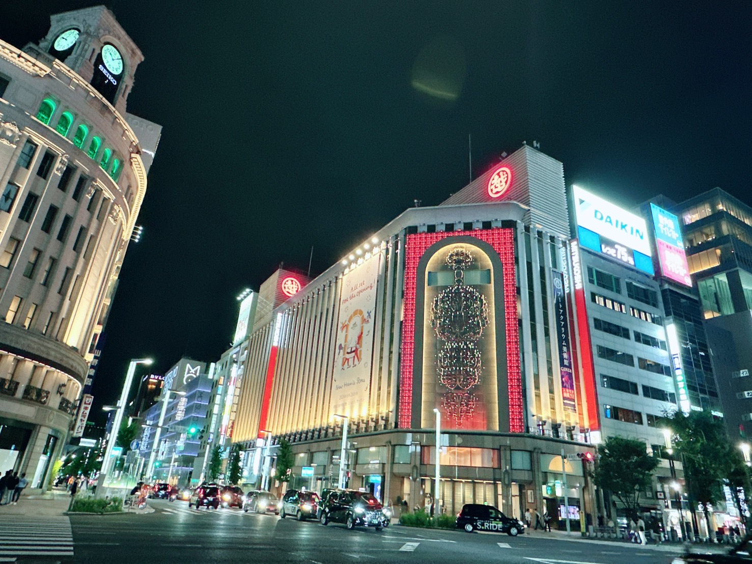 日本東京銀座不復以往繁華。圖/讀者提供