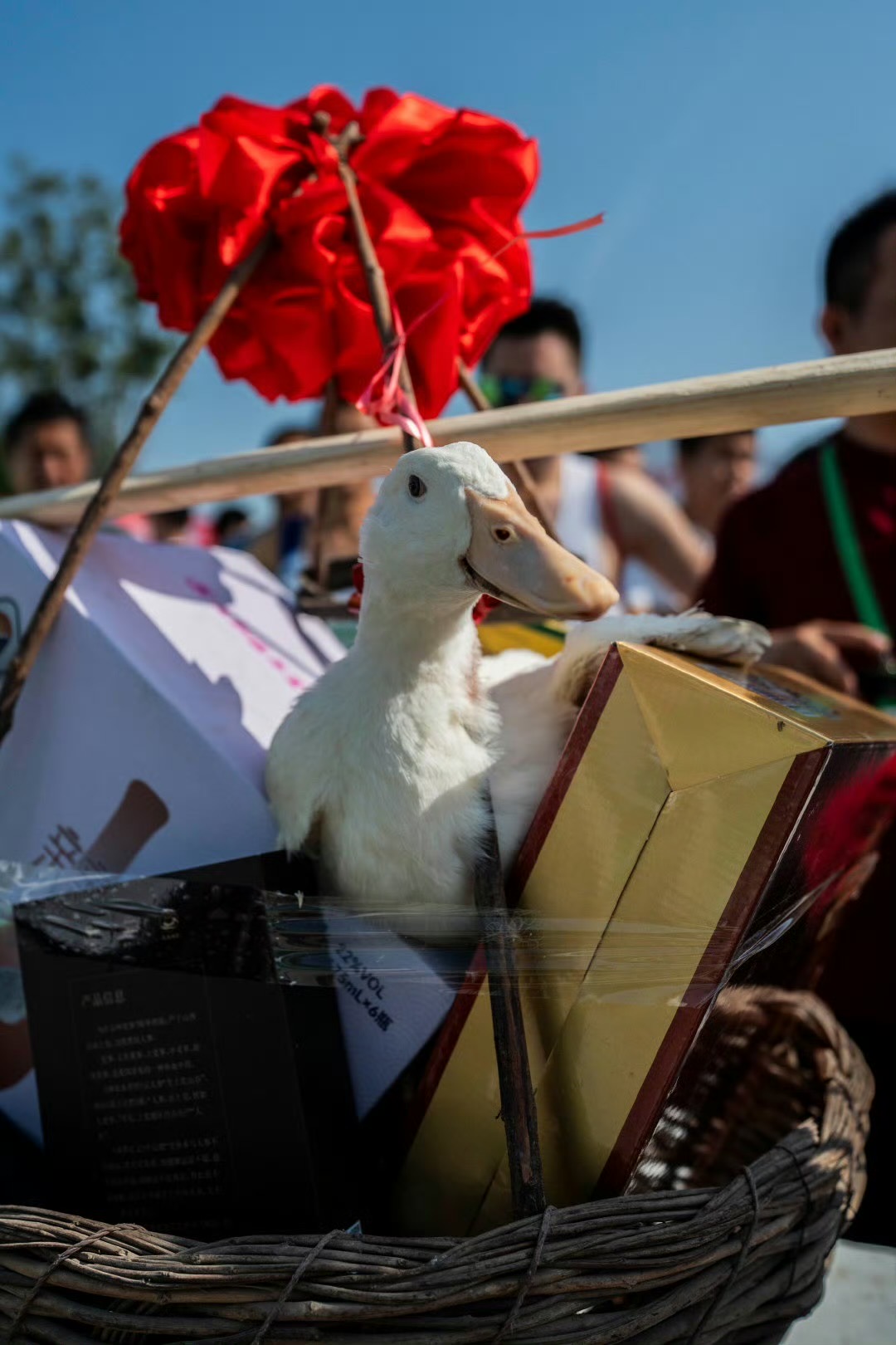 太行黑山羊、黎城旱鴨、上黨野生黨參、非遺烙畫葫蘆……都可以是獎品。圖/取自微博