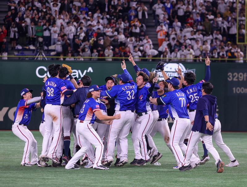 界棒壘球總會 (WBSC) 公布男子棒球世界最新排名，台灣穩坐世界第二。圖/中央社