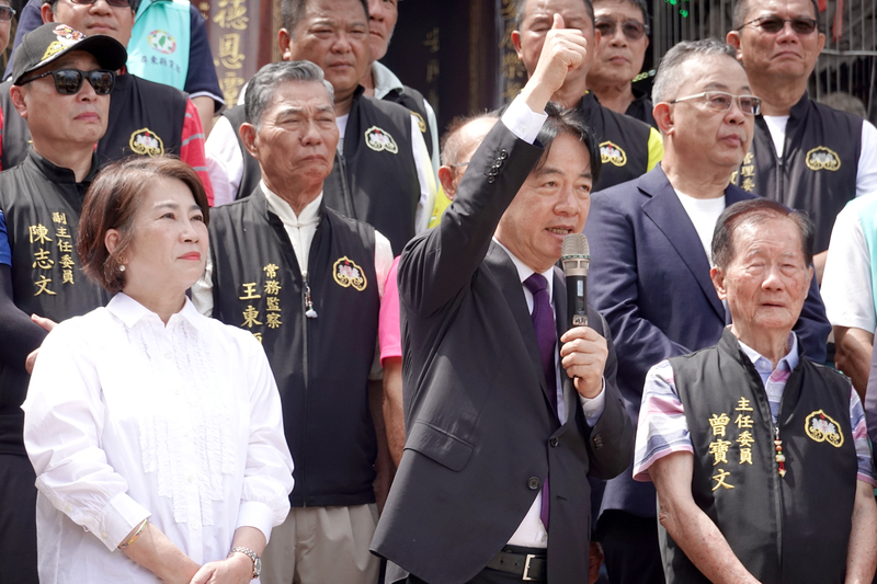 2026地方選舉，身兼黨主席的總統賴清德首要目標為宜蘭，並劍指台中，力拼拿下7席縣市。圖/中央社