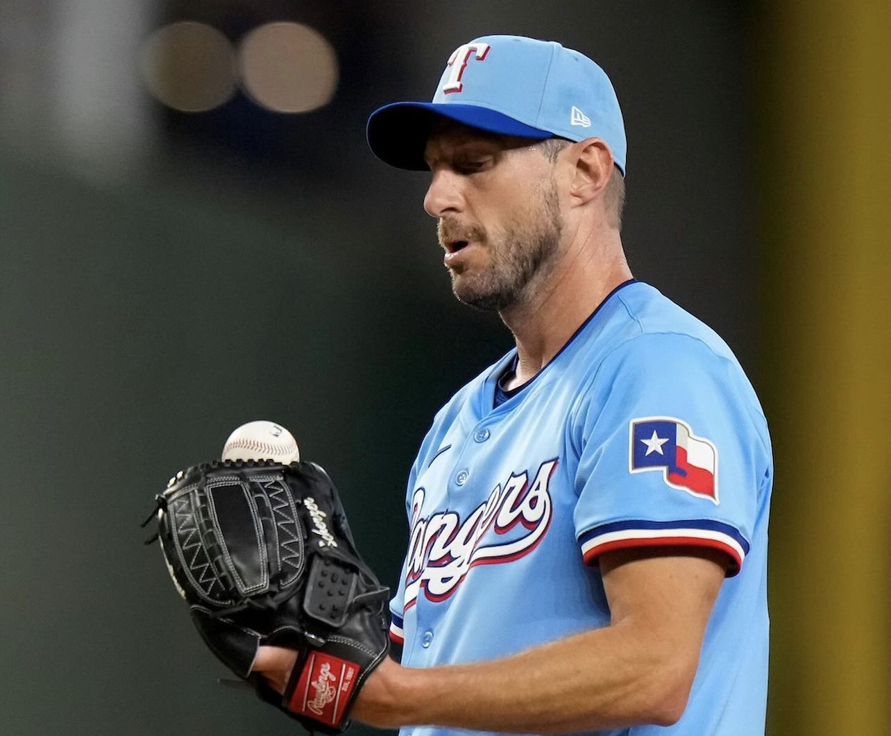  薛爾瑟（Max Scherzer）受傷後復出，表現穩定。 圖/取自Texas Rangers IG