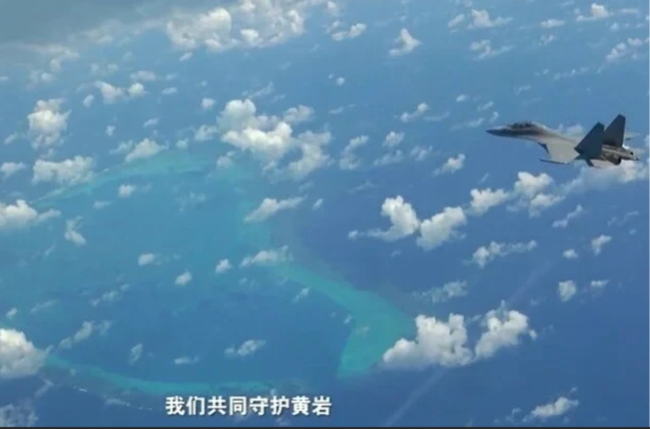 菲律賓在黃岩島劃設領海基線　中共海空軍聯合演習示威