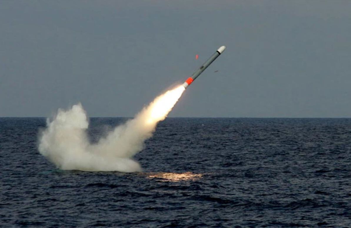 未來可以裝載核子彈頭的戰斧巡弋飛彈(Tomahawk)。 圖/U.S. Navy