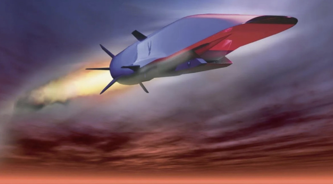 波音X-51A「乘波者」（Waverider）極音速巡弋飛彈示意圖。圖/取自Boeing官網