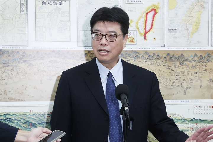 陸委會1日發布新聞指稱，旺中集團配合中共對臺統戰宣傳作為，將依照兩岸條例相關規範進行查處，圖為陸委會主委邱垂正。圖/中央社
