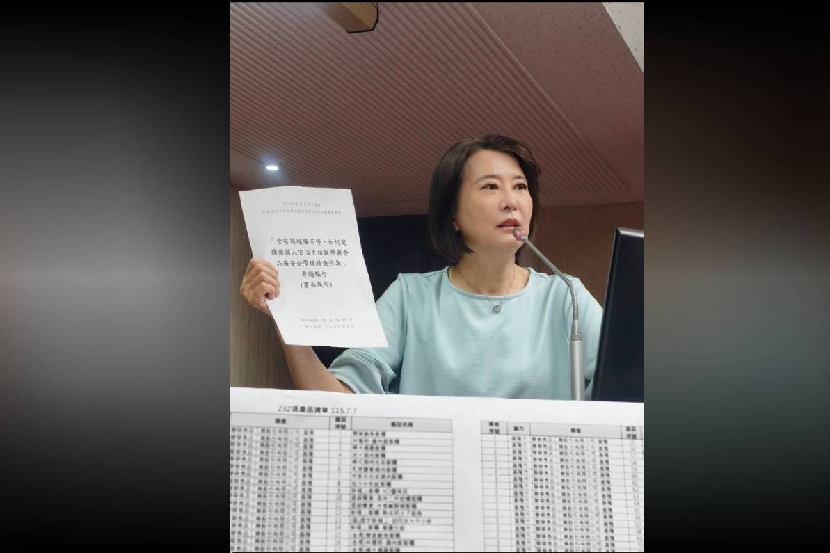 【毒油風暴】王鴻薇痛批：衛福部立院報告只給2張A4紙「媒體報導都比你多」