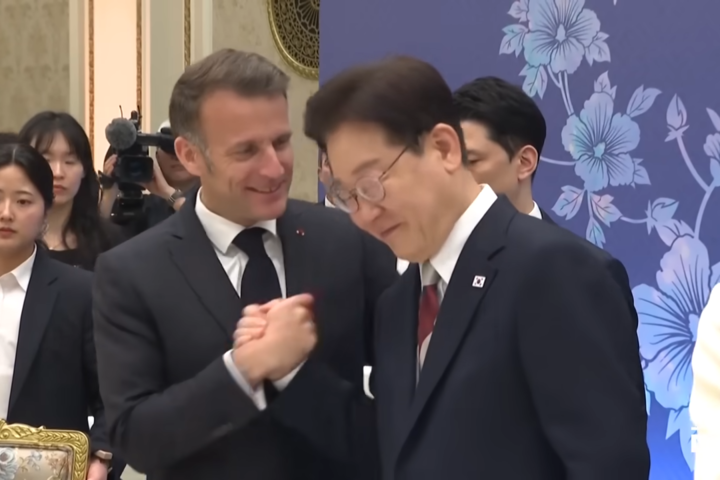 【伊朗危機】馬克宏訪韓猛批川普　籲全球中等強國團結對抗霸權