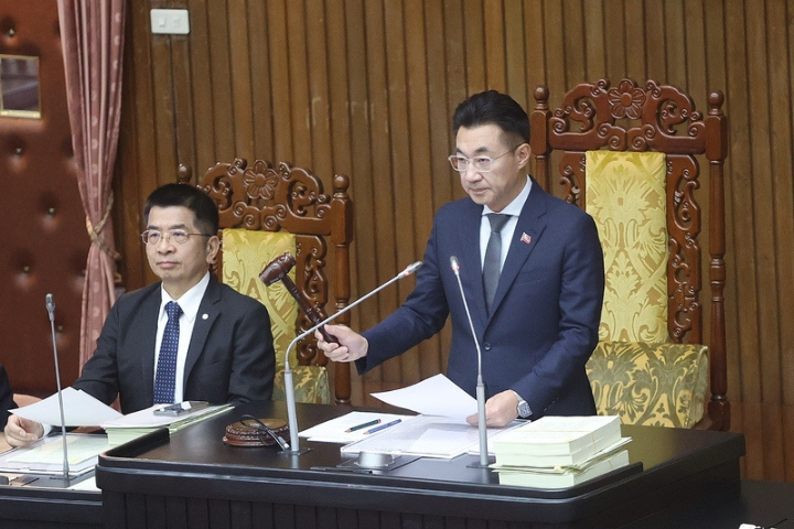 台灣之盾細節？江啟臣批6頁紙就想過鉅額預算：難怪AIT比國防部還積極