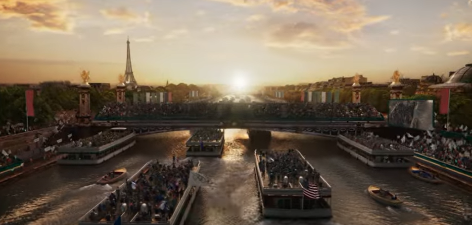 即將在法國巴黎舉行的2024年夏季奧運會將成為一場雄心勃勃、安全措施前所未有的盛會。圖/翻攝自IMAX YT頻道