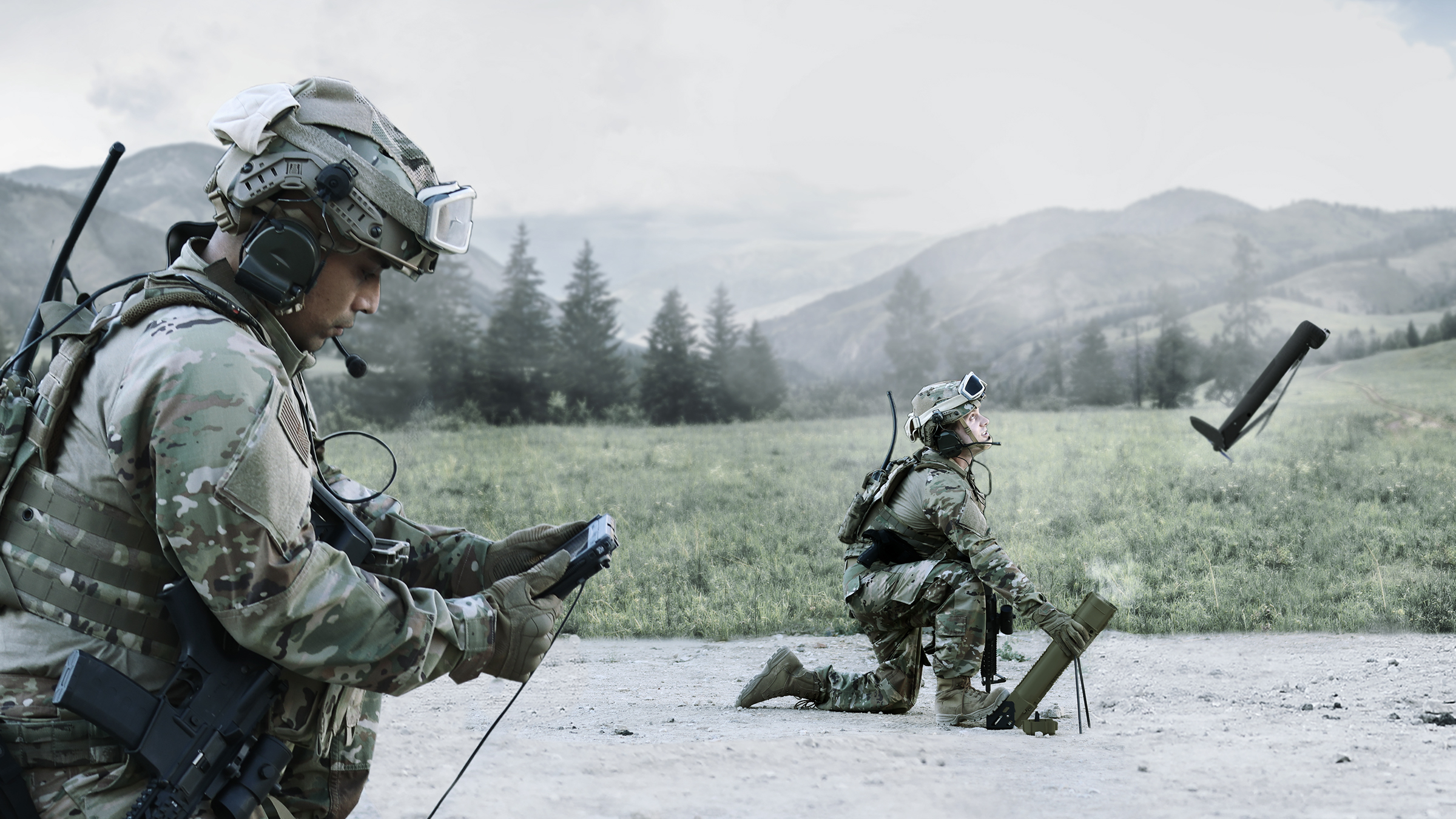圖為國防部近日所說,美方將在年內獲裝完成的我軍購武器「彈簧刀300無人機」。圖/取自AeroVironment