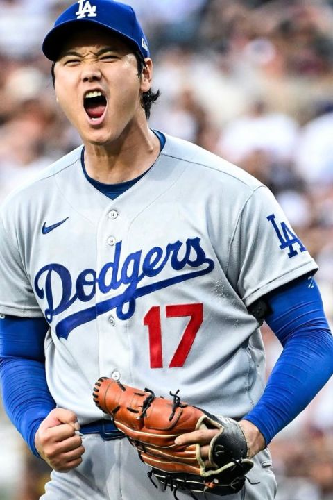 大谷翔平左膝傷勢已經逐漸成為過去式,球團接下來將採取循序漸進的方式讓他恢復投球工作。圖/取自dodgers IG