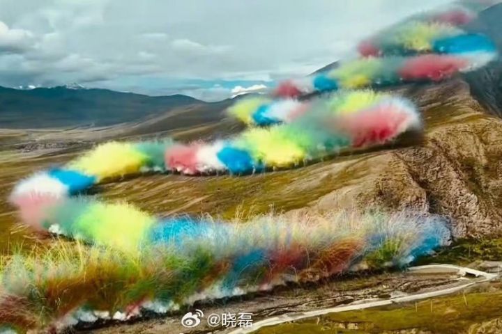 在喜馬拉雅山脈放煙花 始祖鳥聯手蔡國強引爆生態爭議