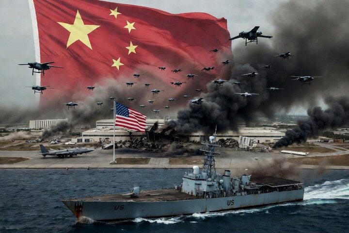 美國貿易代表格里爾表示，若北京以有悖美國利益的方式介入伊朗事務，將使雙邊關係「更加複雜」。圖/AI生成，取自Jason Zaharis 🇷🇺《推特》官方帳號