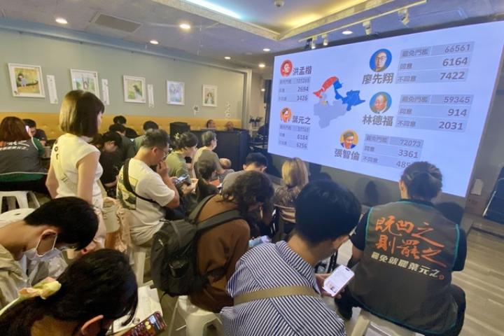 為投不同意票者致敬！楊渡：讓台灣不致墜入法西斯懸崖