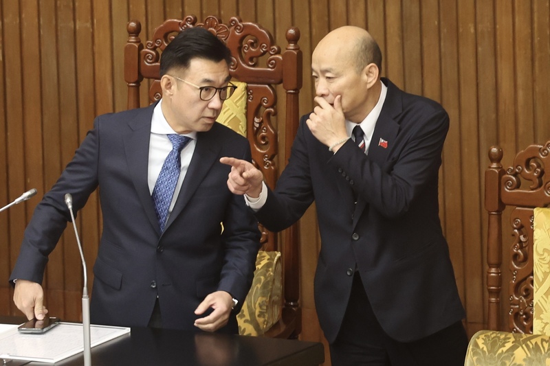 江啟臣確定不參加川普就職 代班韓國瑜拚總預算案春節前闖關