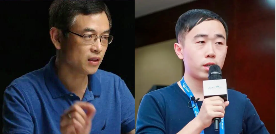 吳永輝（左）、潘欣（右）。圖/取自南風窗