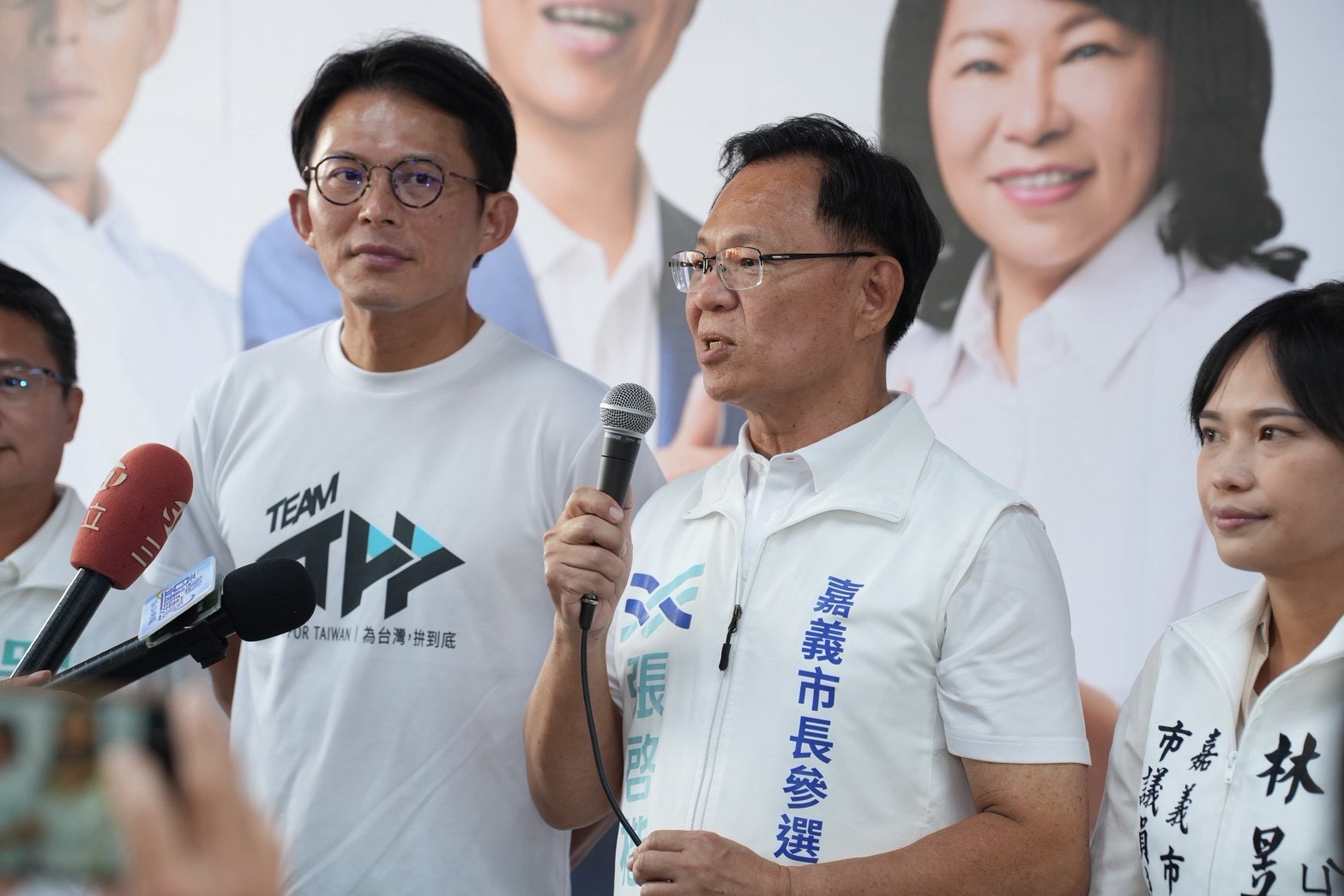 稱嘉義藍白合堅不可摧！張啓楷：競總主委由黃國昌、鄭麗文共同擔任