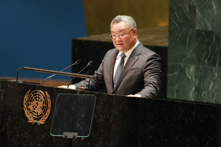 【有片】高市挑釁台海！中共駐聯代表傅聰：日本不配安理會常任理事國