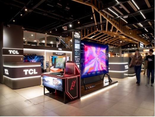 TCL在台北三創生活園區的旗艦店。圖/取自TCL台灣