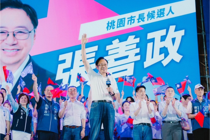 TPOC桃園市長AI模擬出爐　張善政46.8%領先黃世杰12.5個百分點　13區全勝