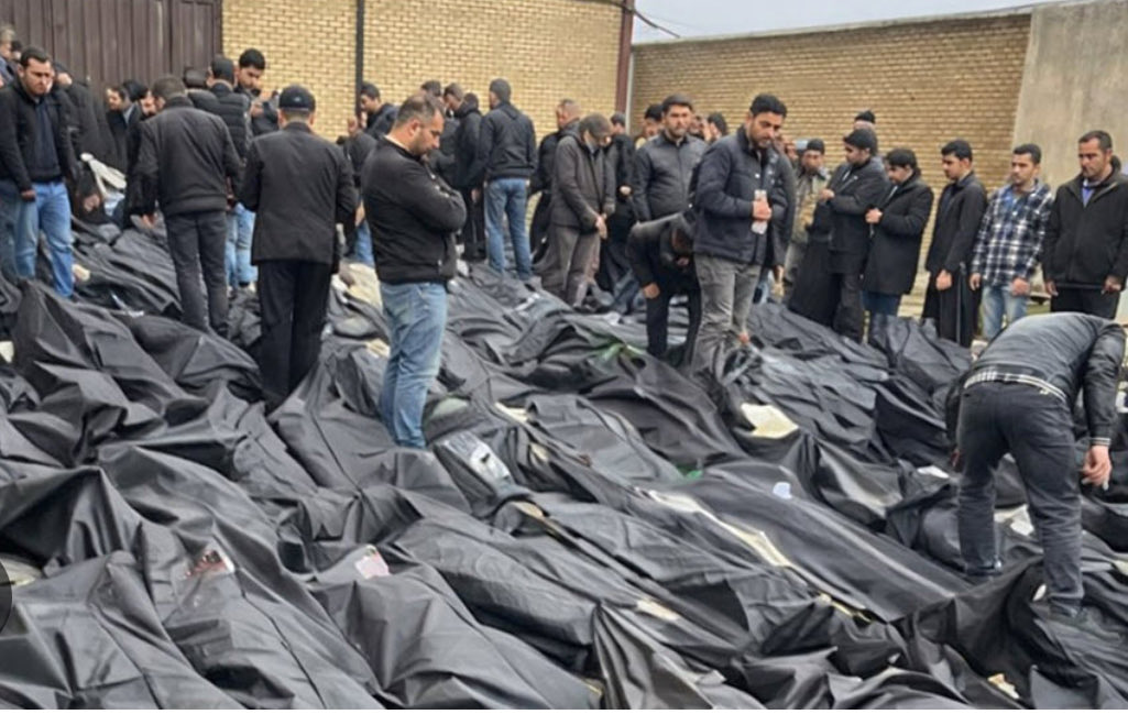 美以轟炸伊朗南部女子小學導致上百餘孩童死亡慘劇，伊朗總統要求戰爭賠償也理所當然。圖／取自Noor Persian X