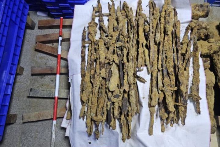 台南土地「全糖」又含「鐵」  挖出清代沈葆楨武器庫