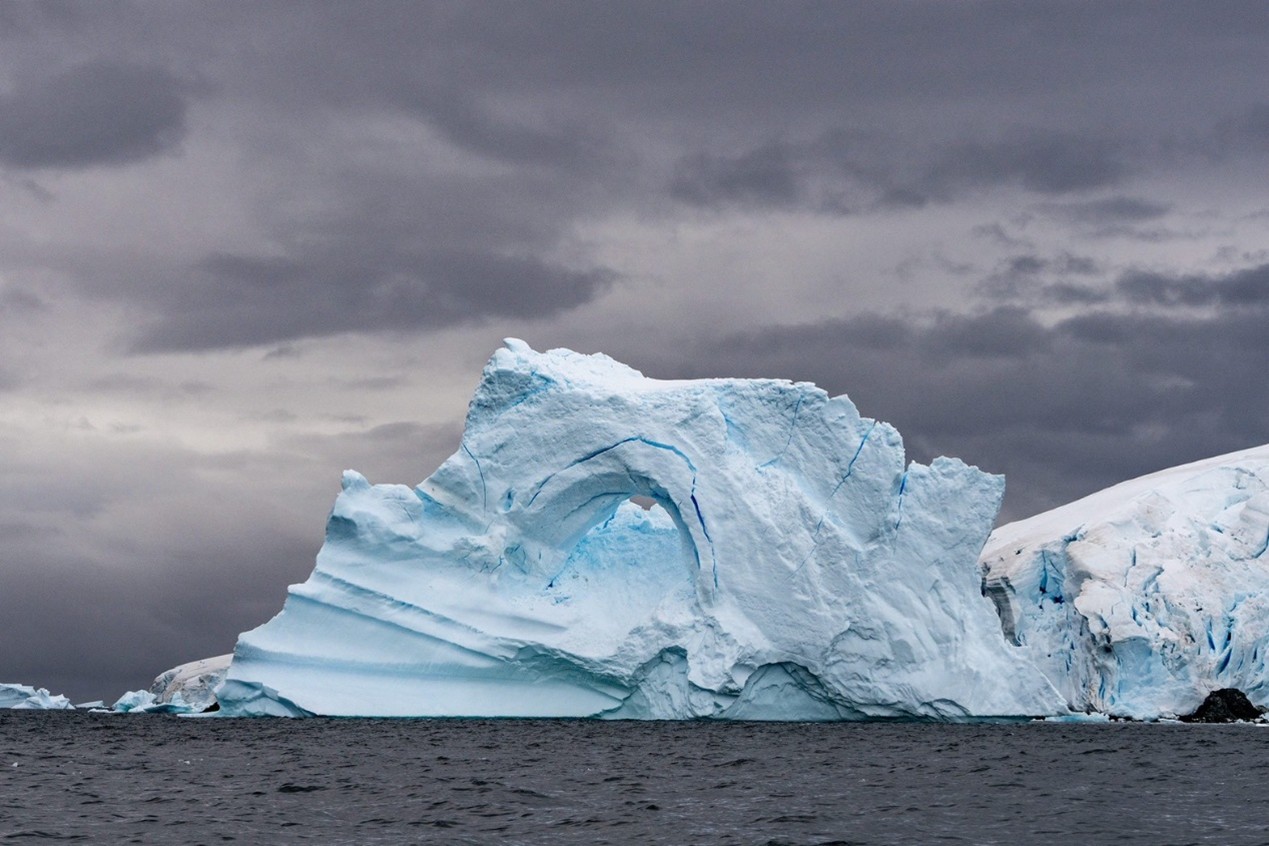 窗外看出去的冰山一隅。圖／開元周遊提供