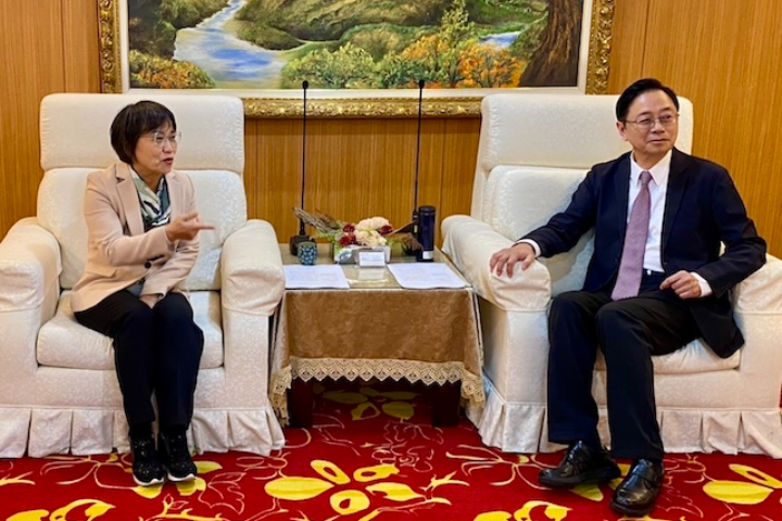 華亞科園區案停擺一年半！劉世芳拜會張善政指「樂見其成」　有望敗部復活