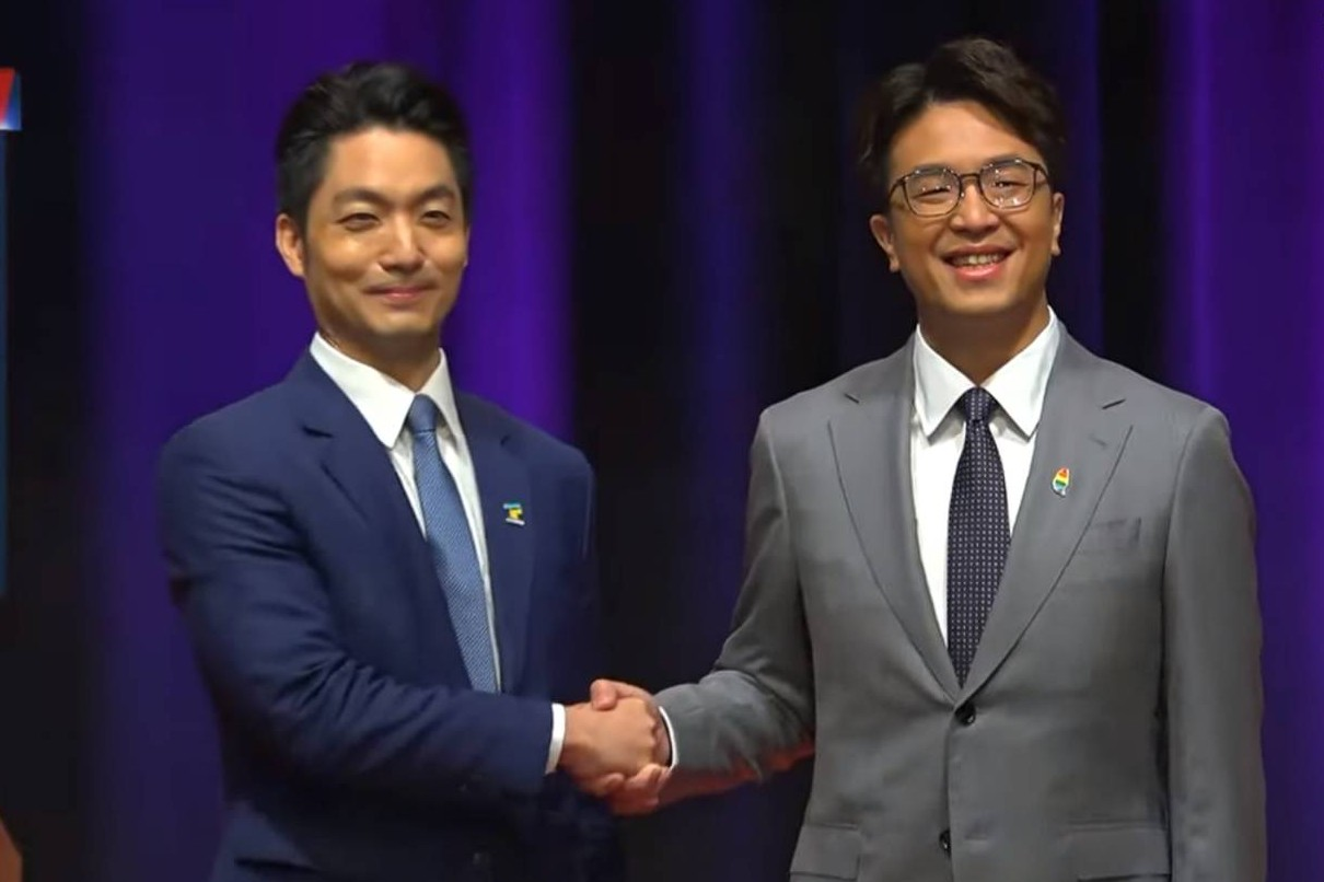 【首都市長電視辯論】結辯砲火四射6分鐘！蔣萬安質問沈伯洋：若你當市長「台北市會漂流到哪」